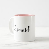 Demoiselle d'honneur de Callipgraphy, tasse (Devant gauche)