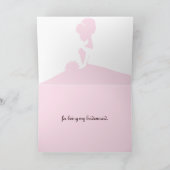 Demoiselle d'honneur de Merci assez dans la carte (Intérieur)