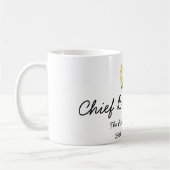 Demoiselle d'honneur en chef - tasse royale de (Gauche)