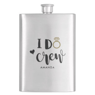 Demoiselle d'honneur I Do Crew Flasque Noir et Bla