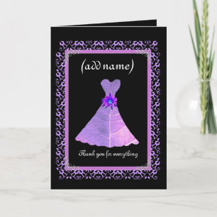 Demoiselle d'honneur Mariage Merci - Robe VIOLETTE
