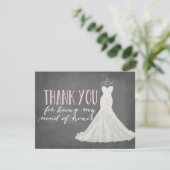 Demoiselle d'honneur Merci | Témoin (Debout devant)