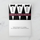 Demoiselle d'honneur Merci - Trois Tuxedos (Intérieur)