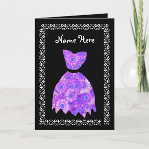 Demoiselle d'HONNEUR Robe de mariage Merci VIOLETT
