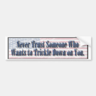 Demokratische grappige Bumpersticker