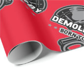 Demolition Derby Born to Break Stuff Cadeaupapier (Rol Hoek)