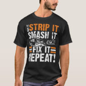 Demolition Derby - Racing Quote T-shirt (Voorkant)