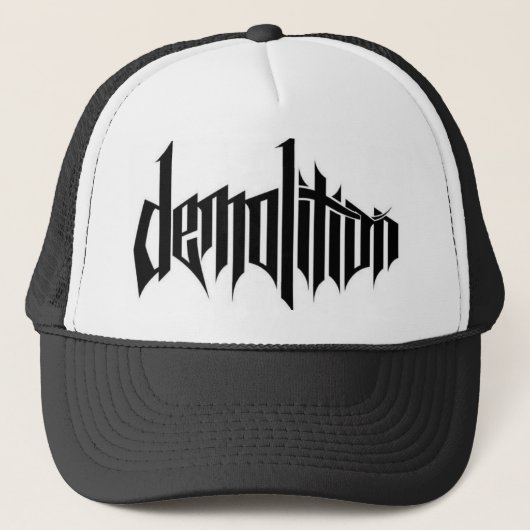 Demolition Trucker Hat Pet (Voorkant)