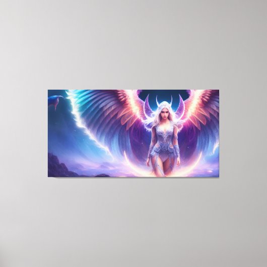 Demon Angel Canvas Afdruk (Voorkant)