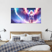 Demon Angel Canvas Afdruk (Insitu (Slaapkamer))