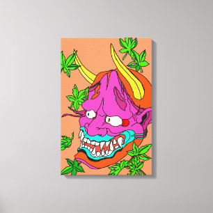 Demon Blossom Canvas Afdruk