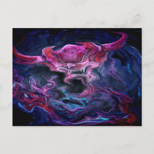 Demon Briefkaart (Voorkant)