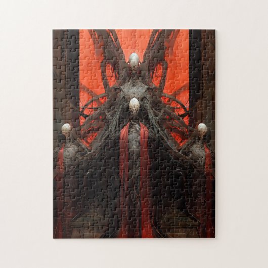 Demon Creatures Dark Fantasy Horror Legpuzzel (Verticaal)