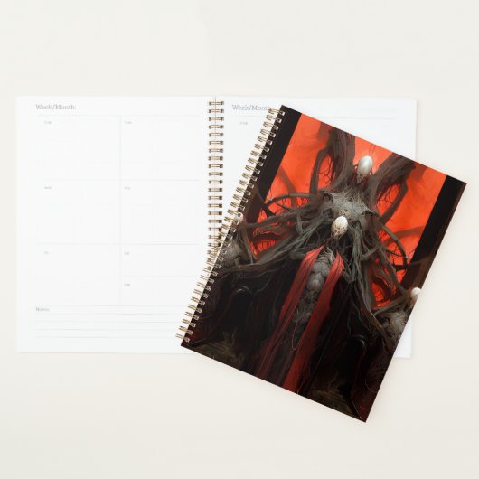 Demon Creatures Dark Fantasy Horror Planner (Display)