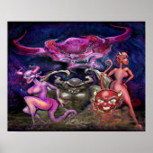 Demon Dance Poster (Voorkant)