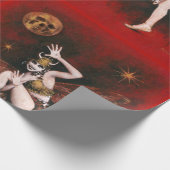  demon Dancer Wrapping Paper Cadeaupapier (Hoek)