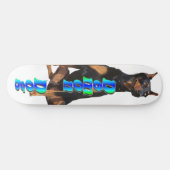 Demon dog skateboard (Horizontaal)