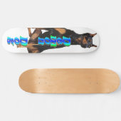 Demon dog skateboard (Horizontaal)