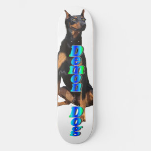 Demon dog skateboard