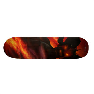 Demon Flame Skateboard