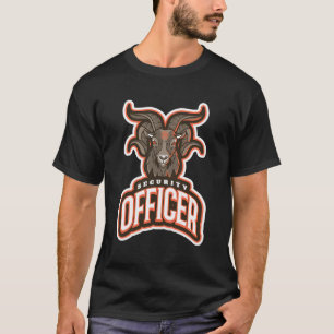 Demon Geit Theme Security Officer T-shirt