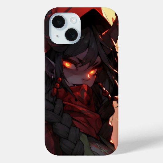 Demon Girl Anime Case-Mate iPhone Case (Achterkant)