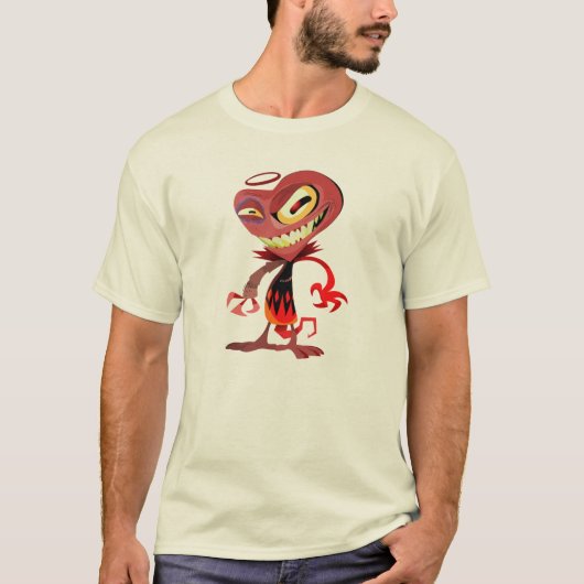 demon hart t-shirt (Voorkant)