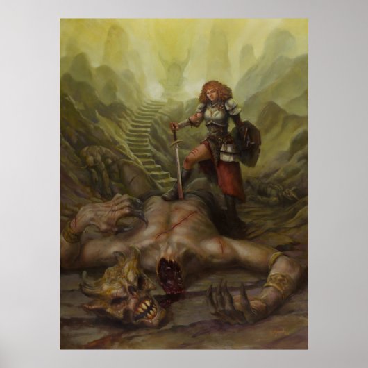 Demon Hunter Poster (Voorkant)