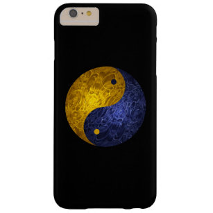 Démon jaune bleu Yin Yang iPhone 6 Coque