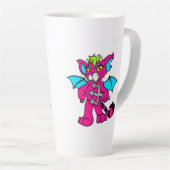 Demon Kitty Latte Mug (Angle droit)