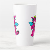 Demon Kitty Latte Mug (Devant)