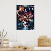 Demon laadt de trein Filmfiniteit Poster (Keuken)