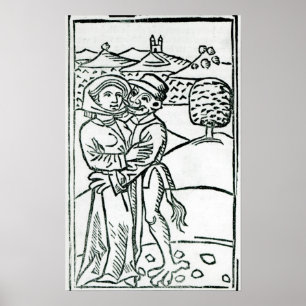 Demon Making Love to a Witch Poster