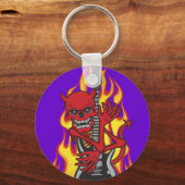 Demon of Rock Sleutelhanger (Voorkant)