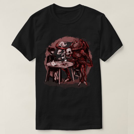Demon Ontbijt T-shirt (Design voorkant)