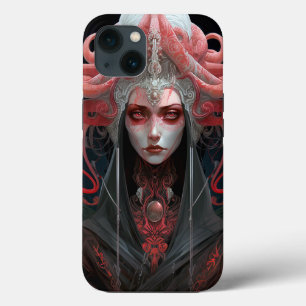 Demon Queen Fantasy Kunst iPhone 13 Hoesje