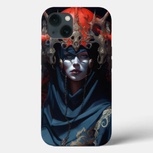 Demon Queen Fantasy Kunst iPhone 13 Hoesje