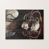 Demon Queen Fantasy Kunst Legpuzzel (Horizontaal)