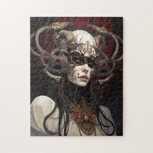 Demon Queen Fantasy Kunst Legpuzzel (Verticaal)