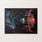 Demon Queen Fantasy Kunst Legpuzzel (Horizontaal)