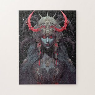 Demon Queen Fantasy Kunst Legpuzzel