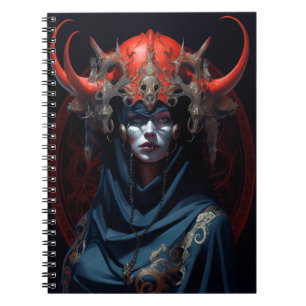 Demon Queen Fantasy Kunst Notitieboek