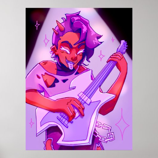 Demon Rockster Poster (Voorkant)