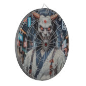 Demon Samurai Dartbord (Voorkant Links)