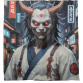 Demon Samurai Douchegordijn (Voorkant)