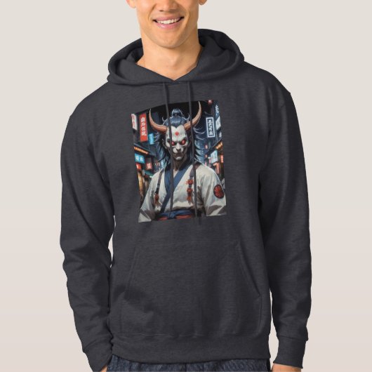 Demon Samurai Hoodie (Voorkant)
