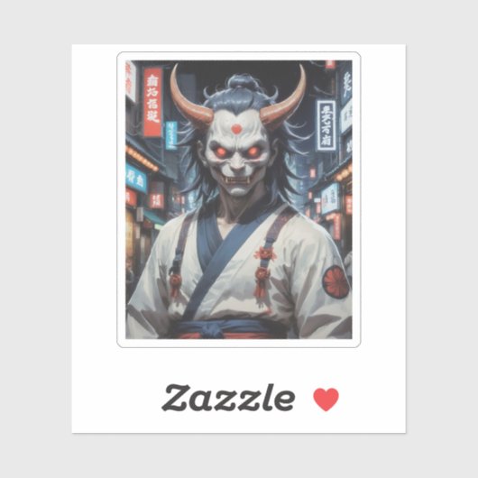 Demon Samurai Sticker (Vel)