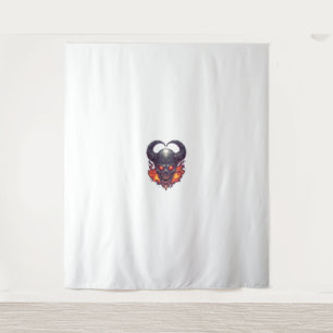 Demon Skull Firestorm Wandkleed