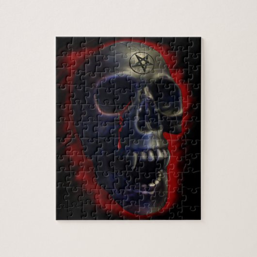 Demon Skull Legpuzzel (Verticaal)