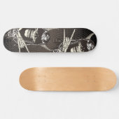 Demon Skull Skateboard (Horizontaal)